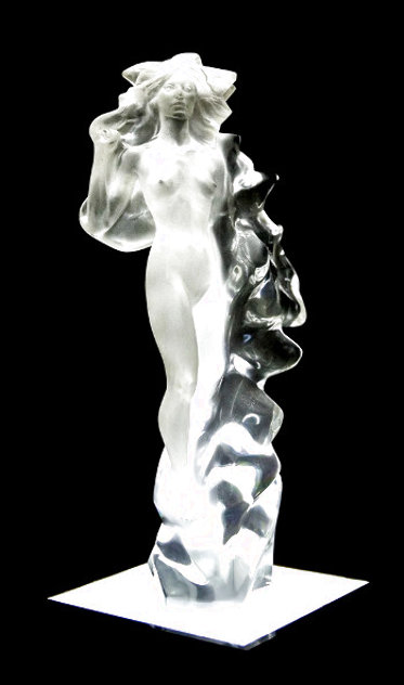 Veil of Light Acrylic Sculpture 1988 22 in Sculpture by Frederick Hart