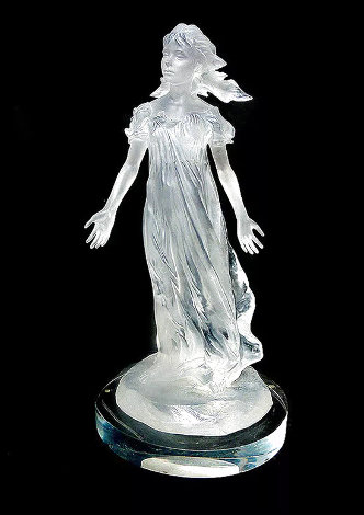 Innocence Acrylic Sculpture 1999 24 in - One Third Life Sculpture - Frederick Hart