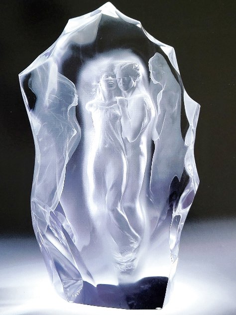 Illuminata III Acrylic Sculpture 1999 17 in Sculpture by Frederick Hart
