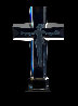 Cross of the Millennium Maquette DE Acrylic Sculpture 1995 12 in Sculpture by Frederick Hart - 0