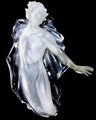 Sacred Mysteries: Acts of Light (Male) Acrylic Sculpture 1983 24 in Sculpture - Frederick Hart
