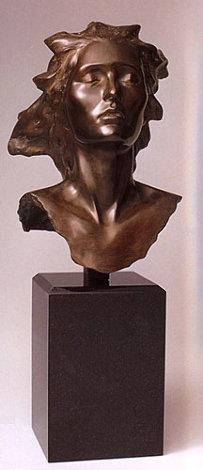 Celebration, 2002 Female Bronze Sculpture 14 in Sculpture - Frederick Hart