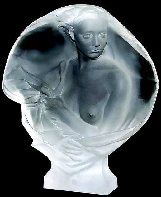 Contemplation Acrylic Sculpture 1985 18 in Sculpture by Frederick Hart