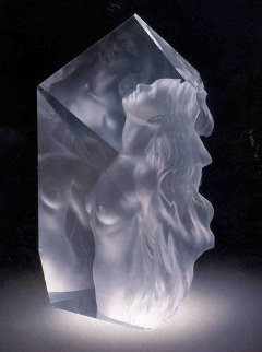 Exaltation Acrylic Sculpture 1998 22 in Huge!  Sculpture - Frederick Hart