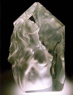 Exhaltation Acrylic Sculpture 1998 22 in  Sculpture - Frederick Hart