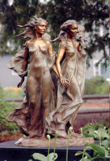 Daughters of Odessa 1/3 Life Size 1998 Bronze Sculpture 26 in Sculpture - Frederick Hart Daughters of Odessa 1/3 Life Size 1998 Bronze Sculpture 26 in Sculpture - Frederick Hart