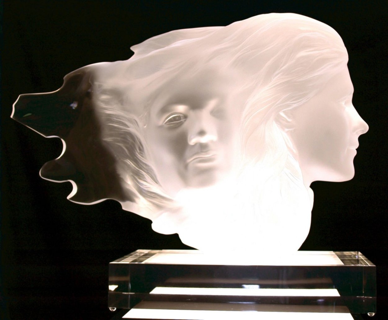 Herself Acrylic Sculpture 1984 18 in Sculpture by Frederick Hart Herself Acrylic Sculpture 1984 18 in Sculpture by Frederick Hart