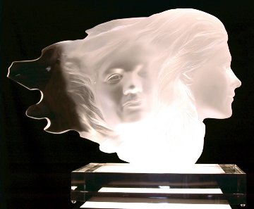Herself Acrylic Sculpture 1984 18 in Sculpture - Frederick Hart Herself Acrylic Sculpture 1984 18 in Sculpture - Frederick Hart