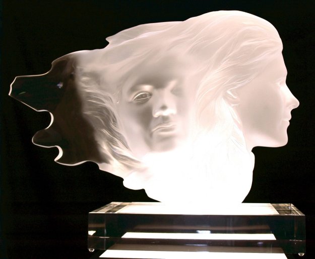 Herself Acrylic Sculpture 1984 18 in Sculpture by Frederick Hart Herself Acrylic Sculpture 1984 18 in Sculpture by Frederick Hart