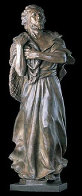 Saint Peter Life Size Bronze Sculpture 2003 72 in  Sculpture by Frederick Hart - 0