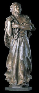 Saint Peter Life Size Bronze Sculpture 2003 72 in  Sculpture - Frederick Hart