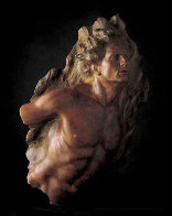 Ex Nihilo, Fragment  5, 2003 Bronze Sculpture  44 in Sculpture by Frederick Hart - 0