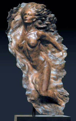 Ex Nihilo Figure 2 AP Bronze Sculpture 2008 - Life Size - 64 in Sculpture - Frederick Hart