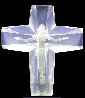 Cross of the Millennium Acrylic  1/3 Life Size  Acrylic Sculpture 1992 31 in Sculpture by Frederick Hart - 0