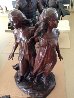 Daughters of Odessa: Sisters AP Bronze Sculpture 1997 51 in - Huge Sculpture by Frederick Hart - 1