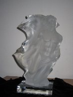 Duet: A Spiritual Song of Love, Man Acrylic Sculpture 16 in Sculpture by Frederick Hart - 2