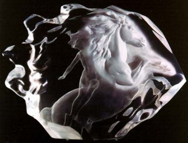 Ride Acrylic Sculpture 1990 20 in Sculpture by Frederick Hart