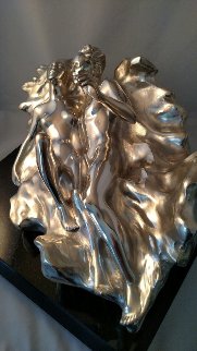 Genesis Silver Patina Bronze Sculpture 1988 12 in Sculpture - Frederick Hart