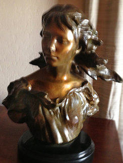 Poetry Bronze Sculpture, 2006 From The Muses Suite 15 in Sculpture - Frederick Hart Poetry Bronze Sculpture, 2006 From The Muses Suite 15 in Sculpture - Frederick Hart