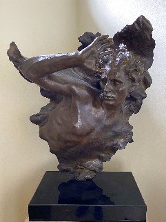 Ex Nihilo Fragment 3 Bronze Sculpture 2005 42 in Sculpture - Frederick Hart Ex Nihilo Fragment 3 Bronze Sculpture 2005 42 in Sculpture - Frederick Hart