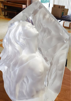 Exaltation Acrylic Sculpture 1998 23 in Sculpture - Frederick Hart Exaltation Acrylic Sculpture 1998 23 in Sculpture - Frederick Hart
