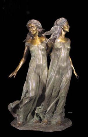 Daughters of Odessa Sisters  Bronze Sculpture 1997 48 in Sculpture - Frederick Hart