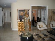 Daughter Life Size Bronze Sculpture 2000 48 in Sculpture by Frederick Hart - 1 Daughter Life Size Bronze Sculpture 2000 48 in Sculpture by Frederick Hart - 1