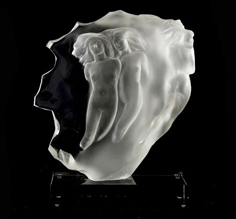 Light Whispers Acrylic Sculpture 1985 17 in Sculpture - Frederick Hart