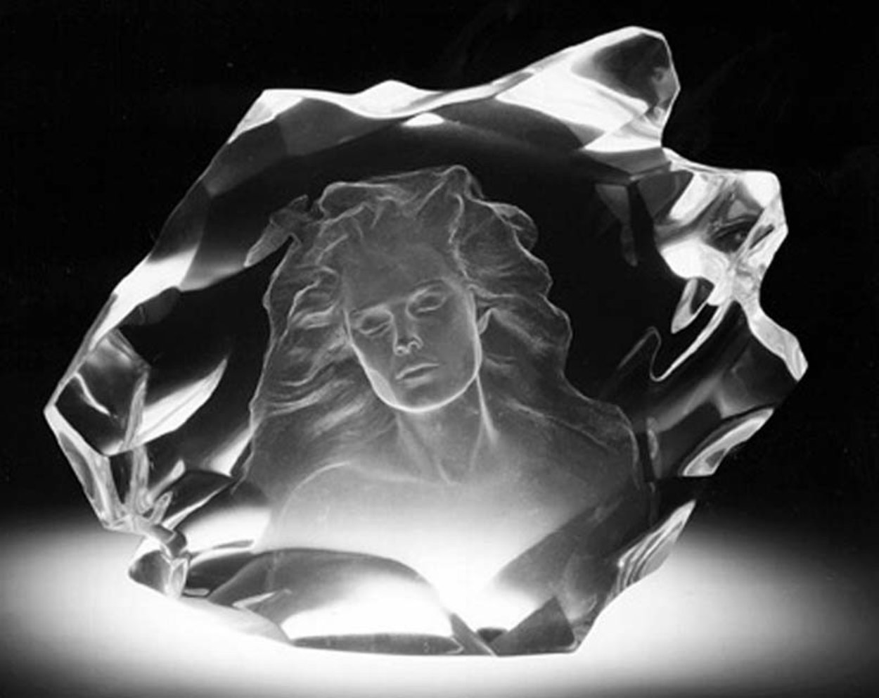 Illuminata I Acrylic Sculpture 1997 Sculpture by Frederick Hart Illuminata I Acrylic Sculpture 1997 Sculpture by Frederick Hart