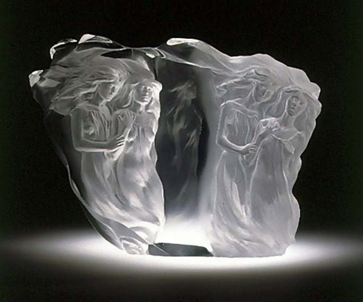 Illuminata II Acrylic Sculpture 1998 Sculpture by Frederick Hart