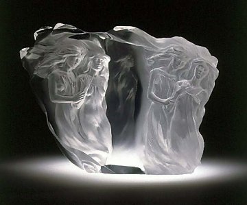 Illuminata II Acrylic Sculpture 1998 Sculpture - Frederick Hart