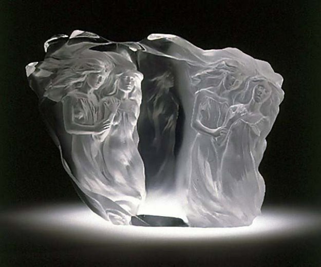 Illuminata II Acrylic Sculpture 1998 Sculpture by Frederick Hart Illuminata II Acrylic Sculpture 1998 Sculpture by Frederick Hart