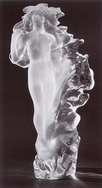 Veil of Light Acrylic Sculpture 1988 22 in Hugem Sculpture by Frederick Hart