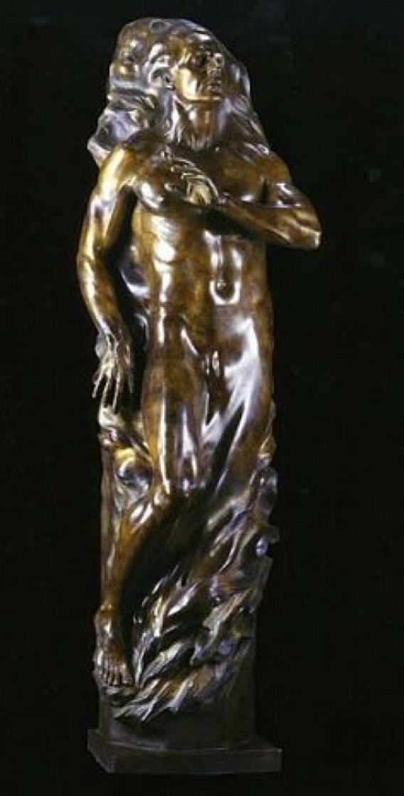 Adam Maquette Bronze Sculpture 15 in 2003 Sculpture by Frederick Hart Adam Maquette Bronze Sculpture 15 in 2003 Sculpture by Frederick Hart