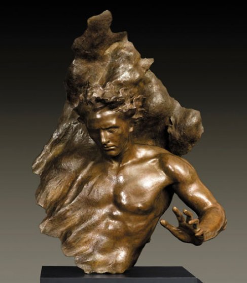 Ex Nihilo Fragment 8 Bronze Sculpture 2007 45 in Sculpture by Frederick Hart Ex Nihilo Fragment 8 Bronze Sculpture 2007 45 in Sculpture by Frederick Hart