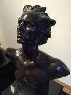 Head of Male, Celebration Bronze Sculpture 2002 Sculpture by Frederick Hart - 1 Head of Male, Celebration Bronze Sculpture 2002 Sculpture by Frederick Hart - 1