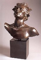 Head of Male, Celebration Bronze Sculpture 2002 Sculpture by Frederick Hart - 0 Head of Male, Celebration Bronze Sculpture 2002 Sculpture by Frederick Hart - 0