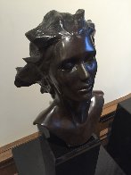 Head of Female, Celebration Bronze Sculpture 2014 16 in Sculpture by Frederick Hart - 1 Head of Female, Celebration Bronze Sculpture 2014 16 in Sculpture by Frederick Hart - 1