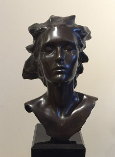 Head of Female, Celebration Bronze Sculpture 2014 16 in Sculpture - Frederick Hart Head of Female, Celebration Bronze Sculpture 2014 16 in Sculpture - Frederick Hart