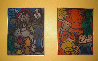 Untitled / Untitled set of 2 paintings 1973 Original Painting by Grace Hartigan - 4