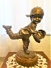 Baseball Player Bronze Sculpture  17 in Sculpture by Corinne Hartley - 1