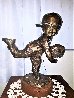 Baseball Player Bronze Sculpture  17 in Sculpture by Corinne Hartley - 7