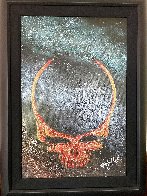 Steal Your Face 2016 36x27 Original Painting by Mickey Hart - 1 Steal Your Face 2016 36x27 Original Painting by Mickey Hart - 1