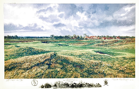 17th Hole at Royal St. Georges Golf Club 1993 - Golf Limited Edition Print - Linda Hartough