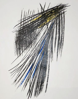 Composition L23 1957 Limited Edition Print - Hans Hartung Composition L23 1957 Limited Edition Print - Hans Hartung