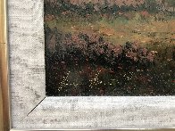 Untitled Western Painting 1982 15x30 Original Painting by Heinie Hartwig - 4 Untitled Western Painting 1982 15x30 Original Painting by Heinie Hartwig - 4
