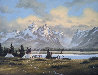 Wyoming Village 1984 26x32 Original Painting by Heinie Hartwig - 0