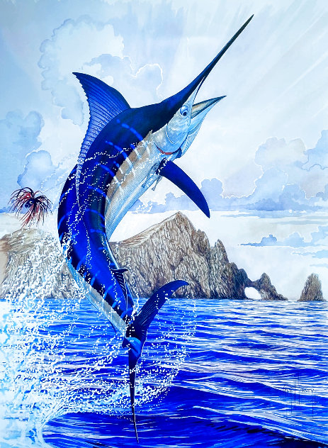 Blue Marlin of Cabo San Lucas 1996 Limited Edition Print by Guy Harvey