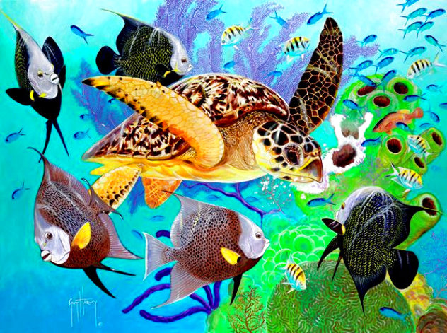 Full House 2016 Limited Edition Print by Guy Harvey