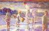 Frolicking at the Seashore 2001 Limited Edition Print by Don Hatfield - 0